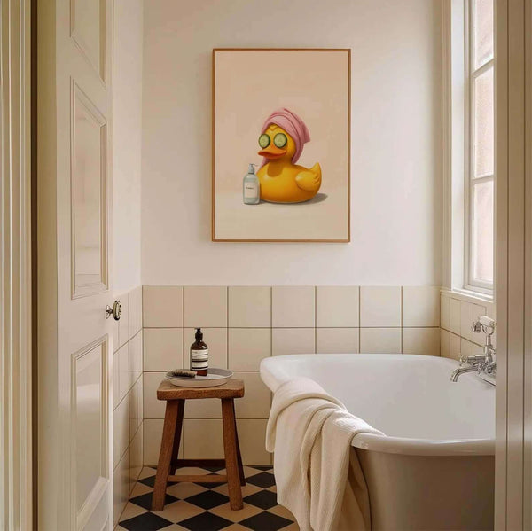 Poster fürs Badezimmer