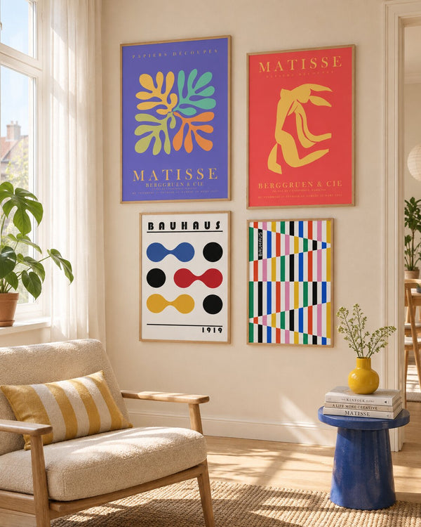 Bunte Plakate