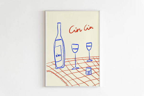 Plakaten trykkes på kvalitetspapir og fås i flere størrelser, så den passer ind i både små og store hjem.