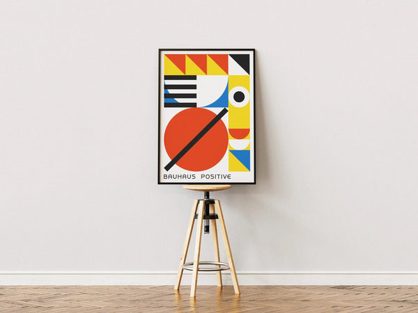 Bauhaus Juli-Sept 1923 Ellens ShopBauhaus Positive Plakat