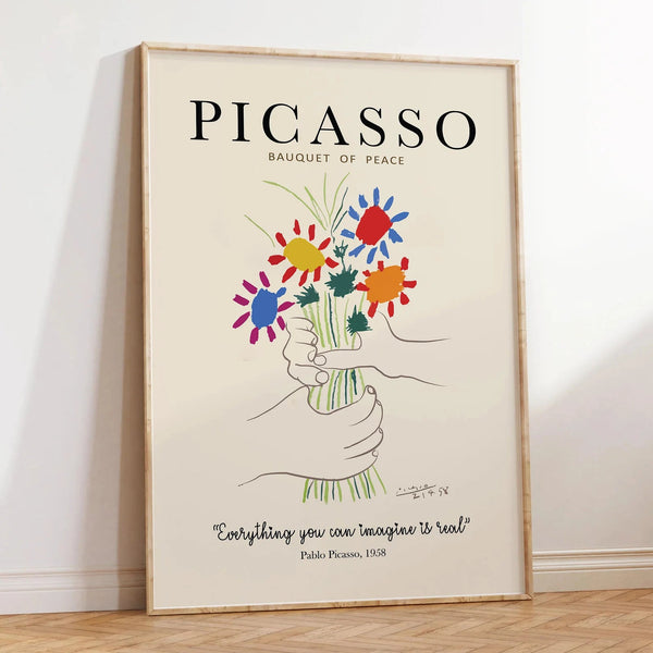Bauquet of Peace - Picasso Plakat