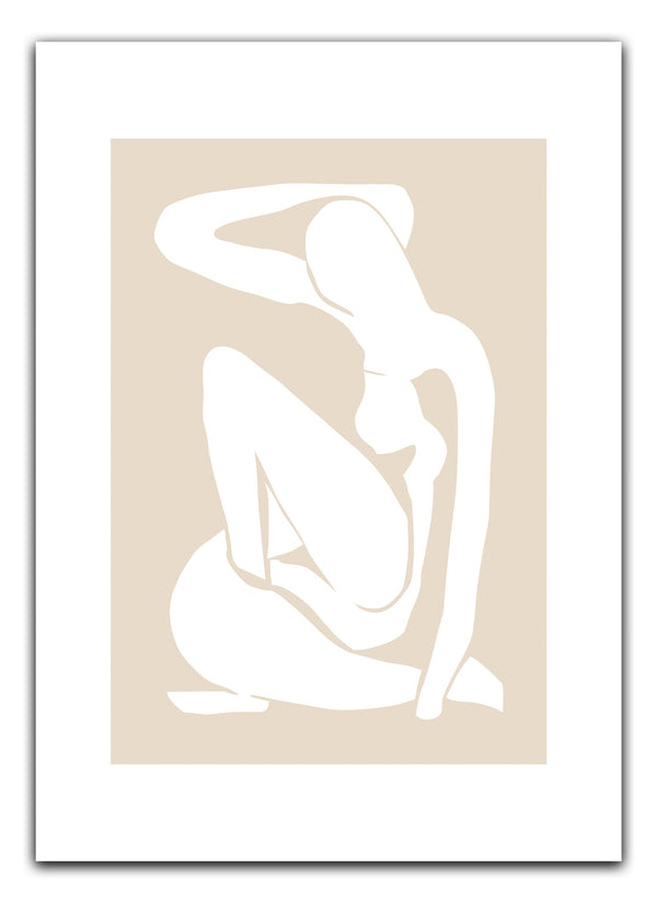 Beige Madame Matisse Plakat