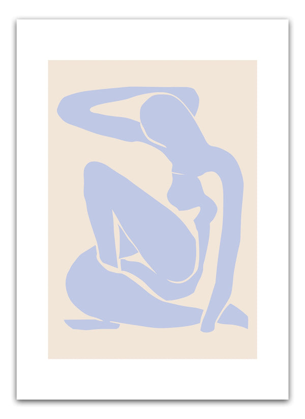 Blue Madame - Matisse Poster