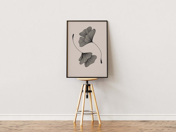 Double Flower Plakat