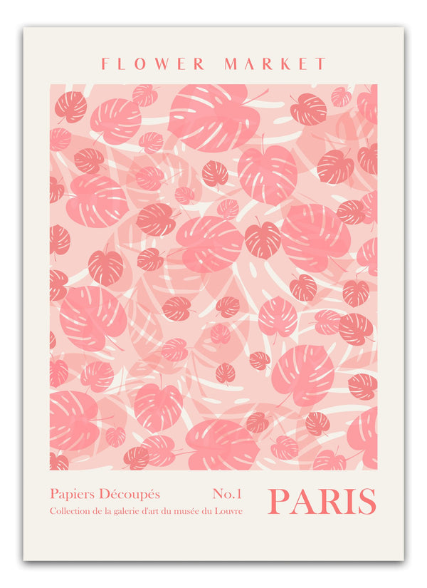 Flower Market Paris No.1 Plakat