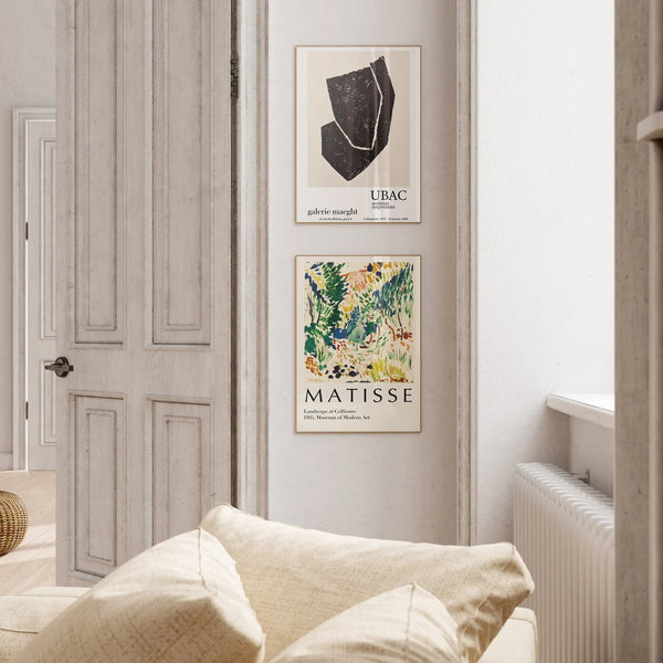 Galerie Maeght UBAC - Louisiana plakat er en elegant kombination af modernistisk