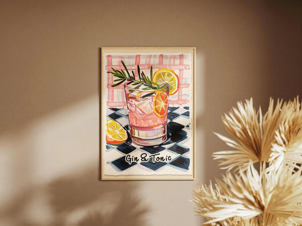 Gin&Tonic Painting Ellens Shop