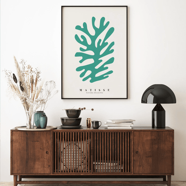 Grønne Blade – Matisse Plakat