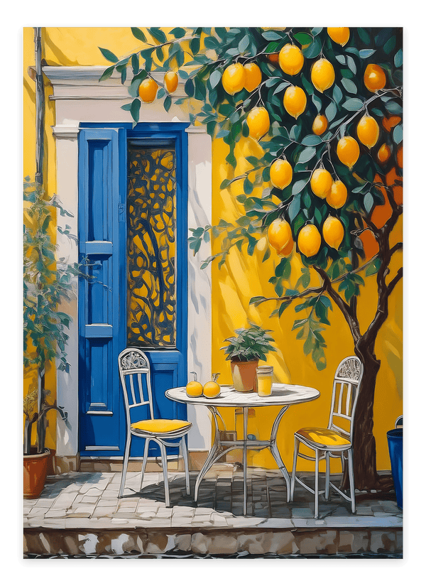 Italiensk Sommer Plakat