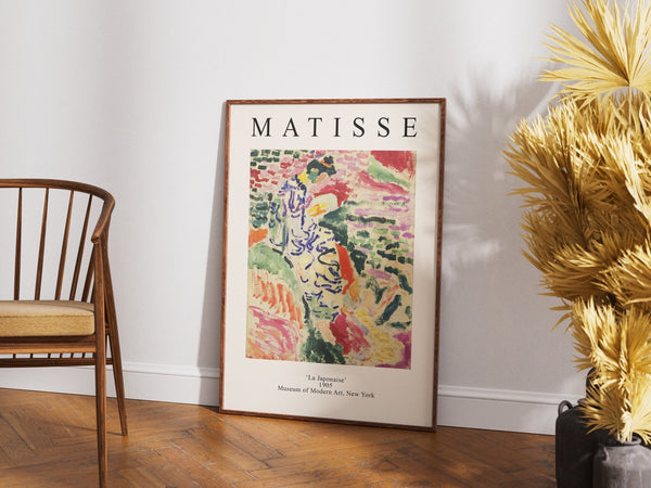 La Japonaise - Matisse Plakat