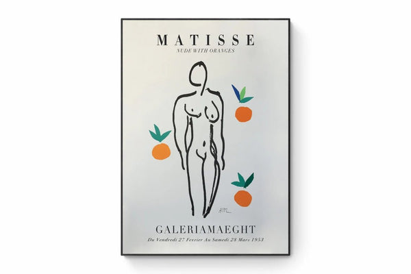 Made with Oranges - Matisse Plakat | Farverig & Ikonisk Kunst