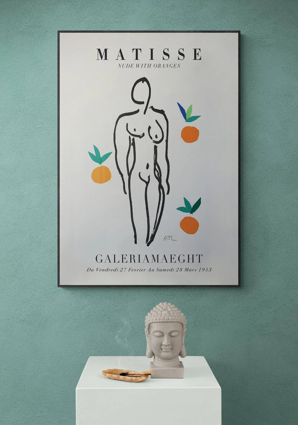 Made with Oranges - Matisse Plakat | Farverig & Ikonisk Kunst