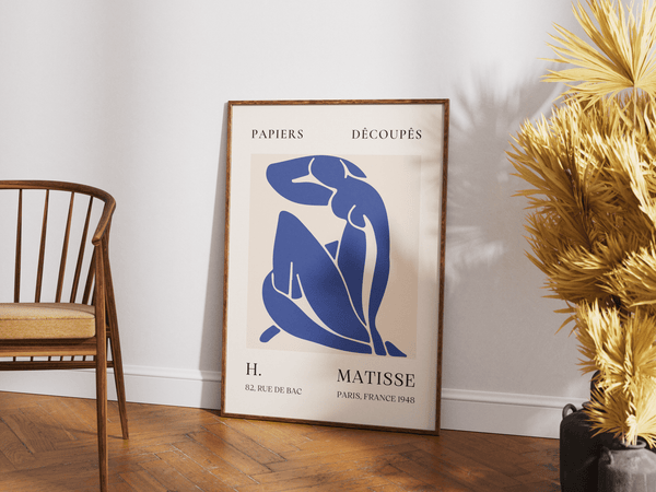 Matisse Blue Nude Plakat | Ikonisk Moderne Kunst