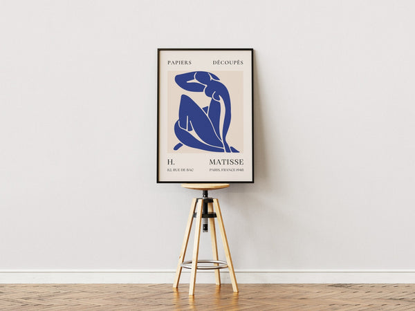 Matisse Blue Nude Plakat | Ikonisk Moderne Kunst