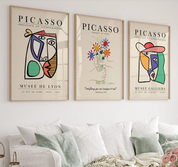 Museé De Lyon - Picasso Plakat