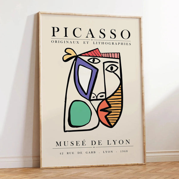 Museé De Lyon - Picasso Plakat