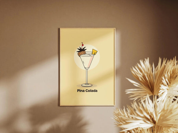 Pina Colada Drawing Ellens Shop