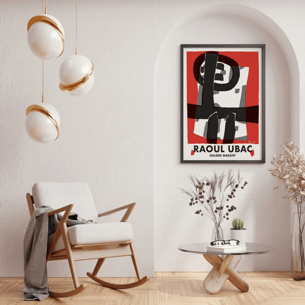 Raoul UBAC - Galerie Maeght Plakat | Tidløs Kunst & Modernisme