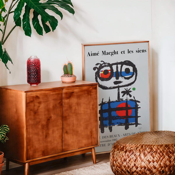 Robot - Joan Miró Plakat | Farverig & Surrealistisk Kunst