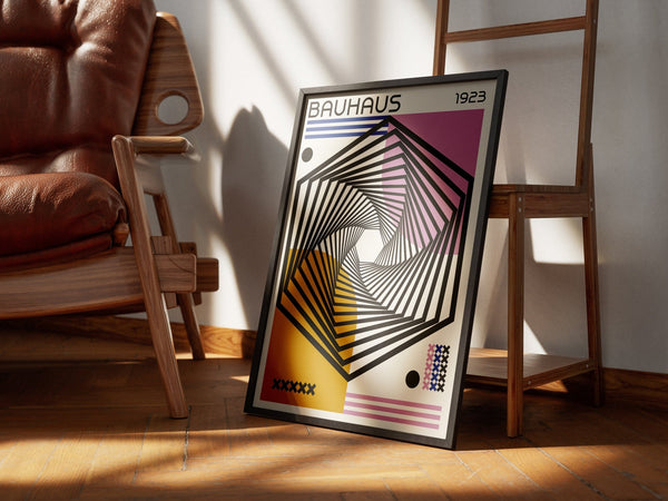 Squares Bauhaus Plakat