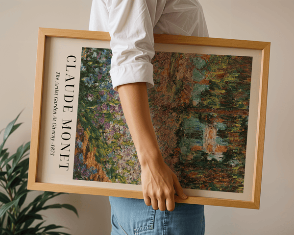 The Artist Garden - Claude Monet Plakat