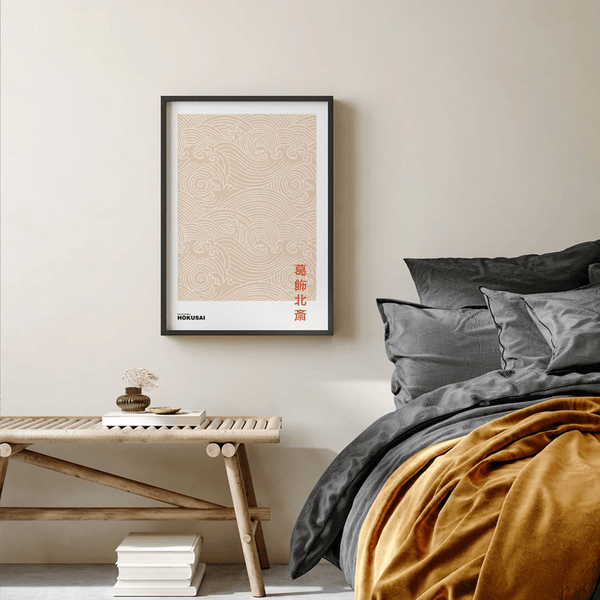 Waves of Japan – Hokusai Plakat