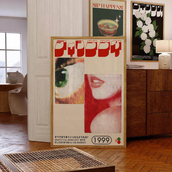 What If It All Works Out – Retro Plakat