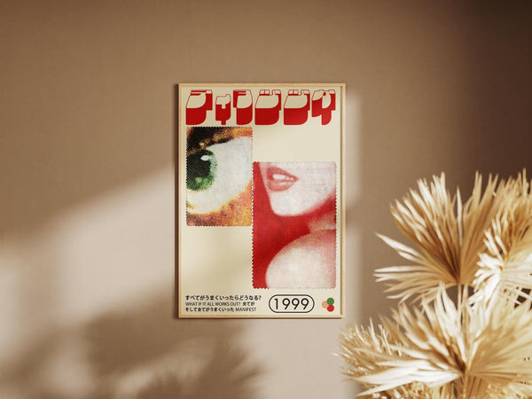 What If It All Works Out – Retro Plakat