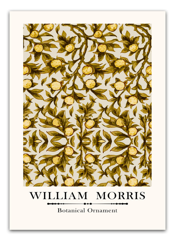 Køb vores William Morris Plakat | "Botanical Ornament"