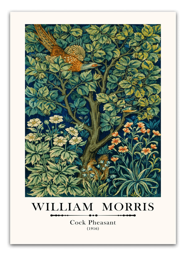 Se vores William Morris - Cock Pheasant Plakat