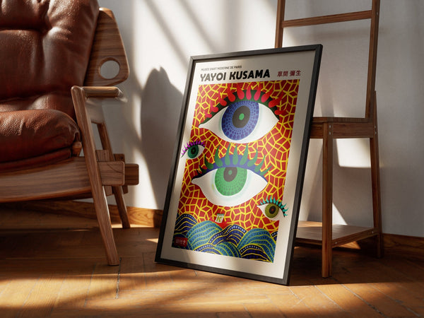 Yayoi Death Eyes Plakat