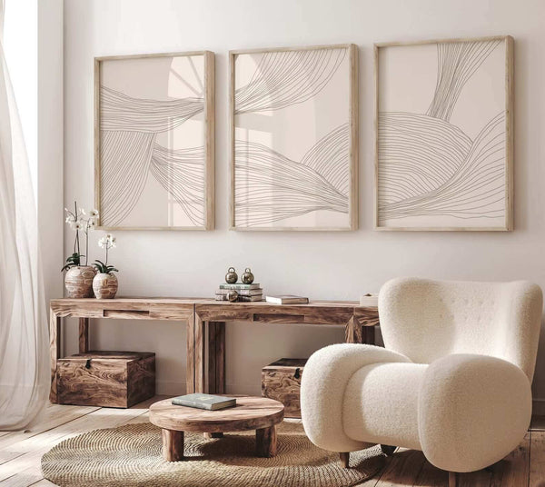Beige Poster