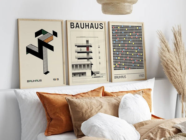 Bauhaus Patterns Billedvæg