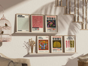 Japanske Plakater - Køb nu - Japan Plakat & Plakater af Yayoi Kusama