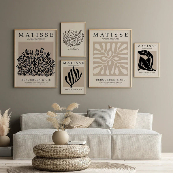 Matisse Papiers Billedvæg
