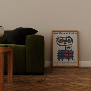 Robot - Joan Miró Plakat | Farverig & Surrealistisk Kunst