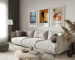 Orange - Kandinsky Plakat