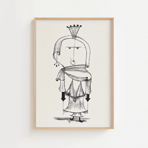 Queen Paul Klee Plakat