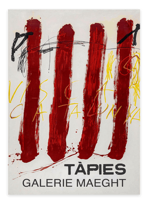 Tapies Antoni Tapies - Galerie Maeght Plakat