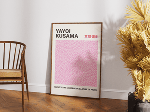 Pink Stration - Yayoi Kusama Plakat