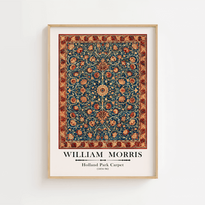 William Morris - Holland Park Carpet Plakat