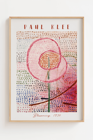 Blossoming Paul Klee Plakat