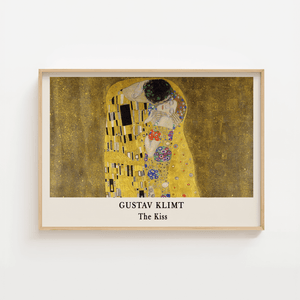 The Kiss - Gustav Klimt Plakat