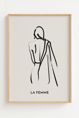 Galerie La Femme Plakat