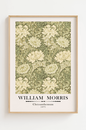 William Morris - Chrysanthemum Plakat