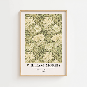 William Morris - Chrysanthemum Plakat