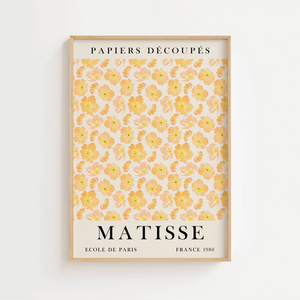 Gul Ecole de Paris - Matisse Plakat