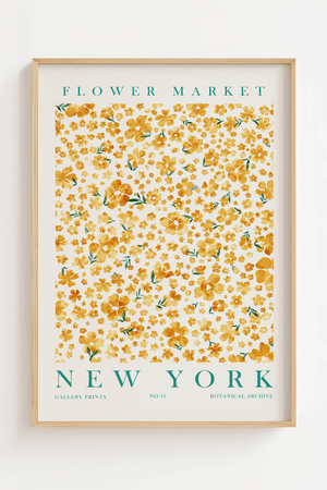 Flower Market New York No.11 Plakat