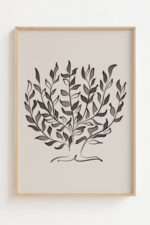 Abstract Flower - Matisse Plakat