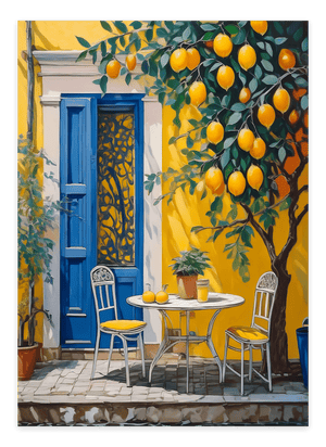 Italiensk Sommer Plakat